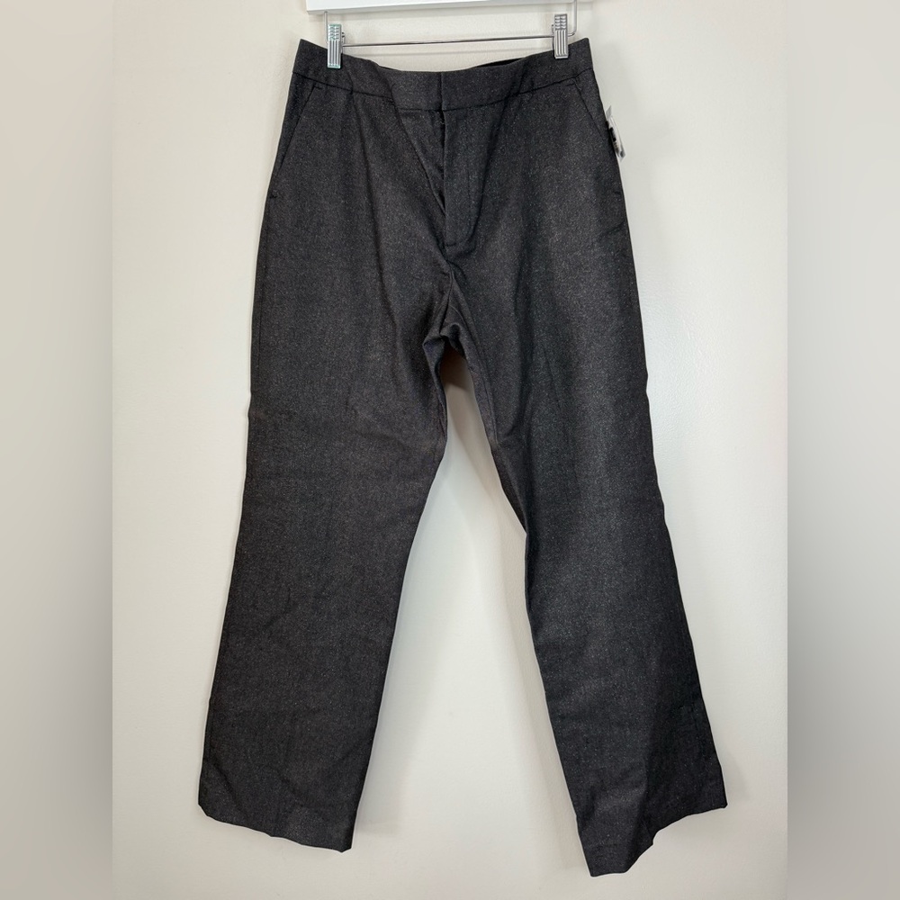 GAP NWT Charcoal Dress Pants with metallic threading in size 16